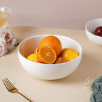 Serena Pearly White Serving Bowl 8 Inch 1500 ml Nestasia