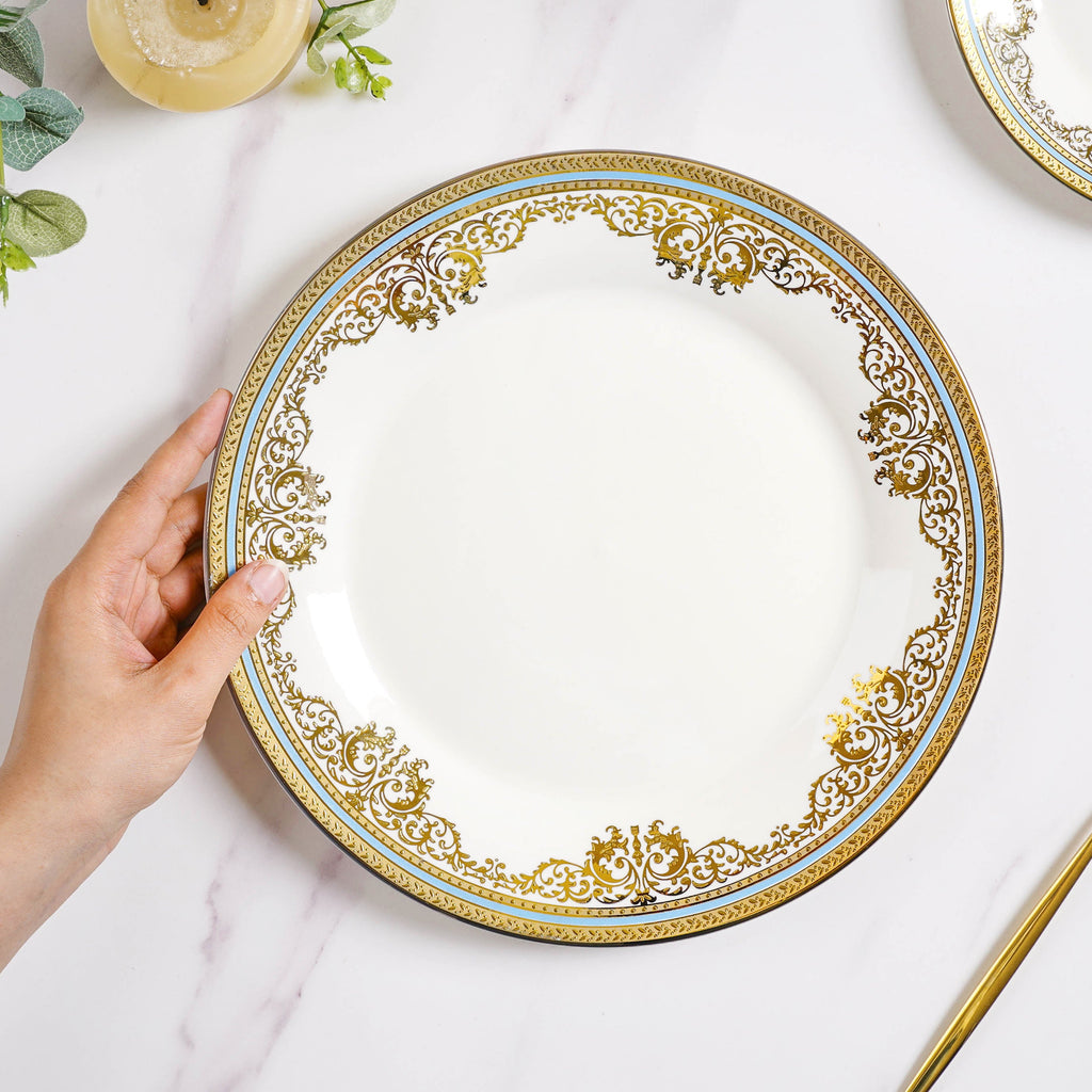 Aurelea Floral Dinner Plate Nestasia
