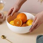 Serena Pearly White Serving Bowl 8 Inch 1500 ml Nestasia