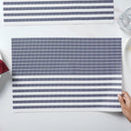 Striped PVC Table Mat Set of 6 Nestasia