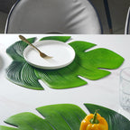 Vinyl Leaf Placemat Set of 2 Nestasia