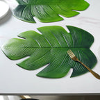Vinyl Leaf Placemat Set of 2 Nestasia