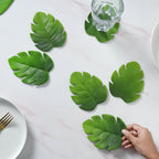 Palm Leaf Coaster Set of 6 Nestasia