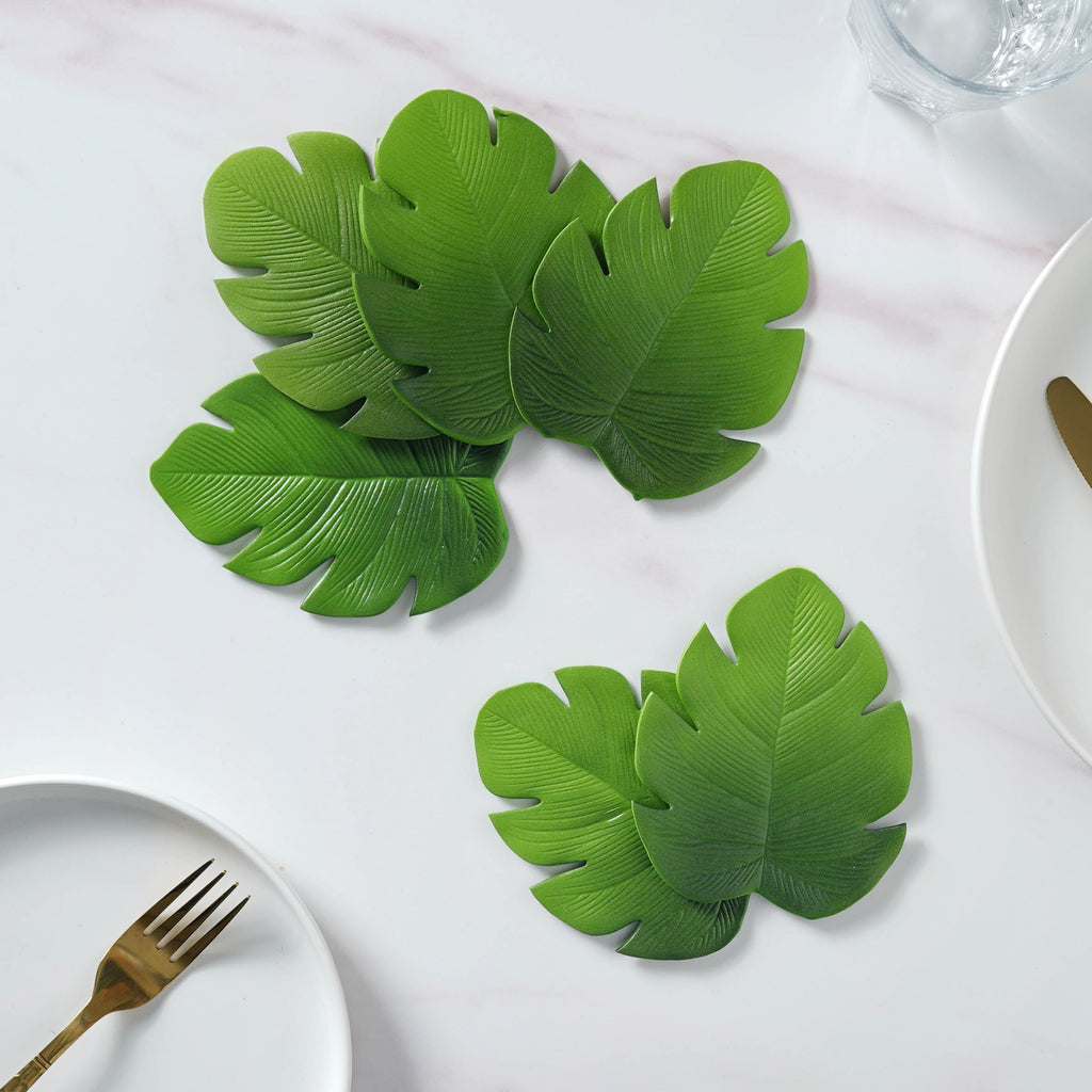 Palm Leaf Coaster Set of 6 Nestasia