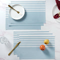Pastel Blue Table Mat Set of 6 Nestasia