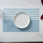 Pastel Blue Table Mat Set of 6 Nestasia