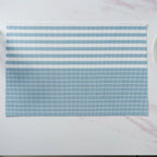 Pastel Blue Table Mat Set of 6 Nestasia