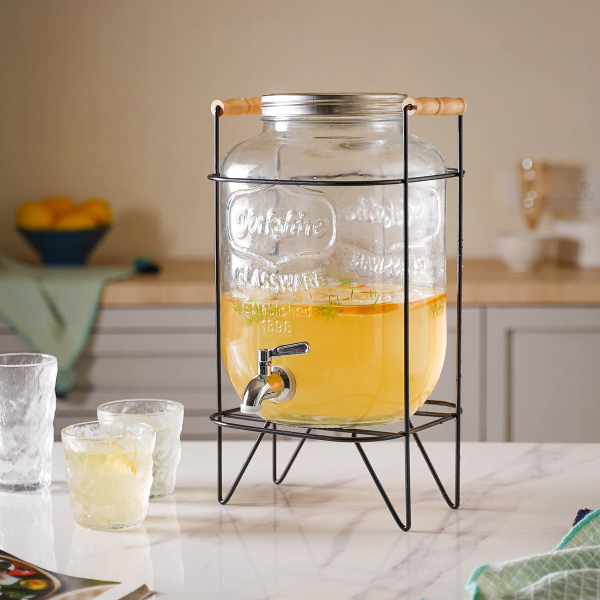 Drink Dispenser with Stand Large Nestasia