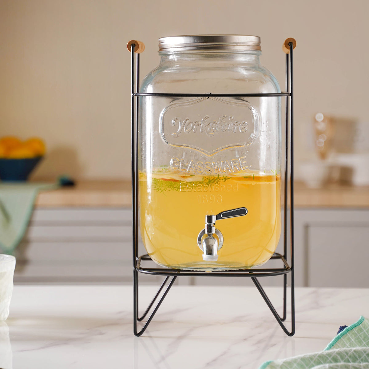 Drink Dispenser with Stand Large Nestasia