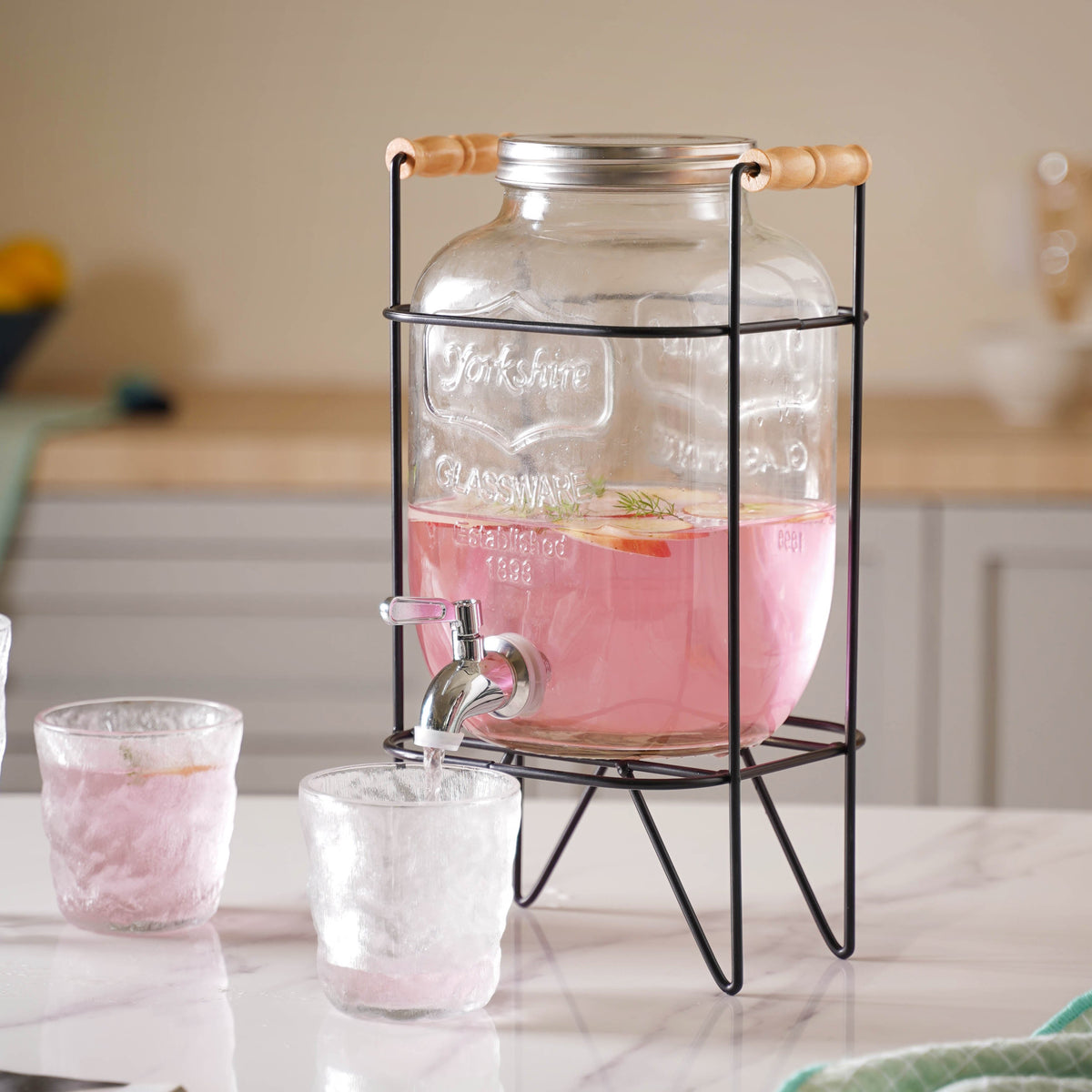 Drink Dispenser with Stand Small Nestasia