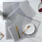 Grey Table Mat Set of 6 Nestasia