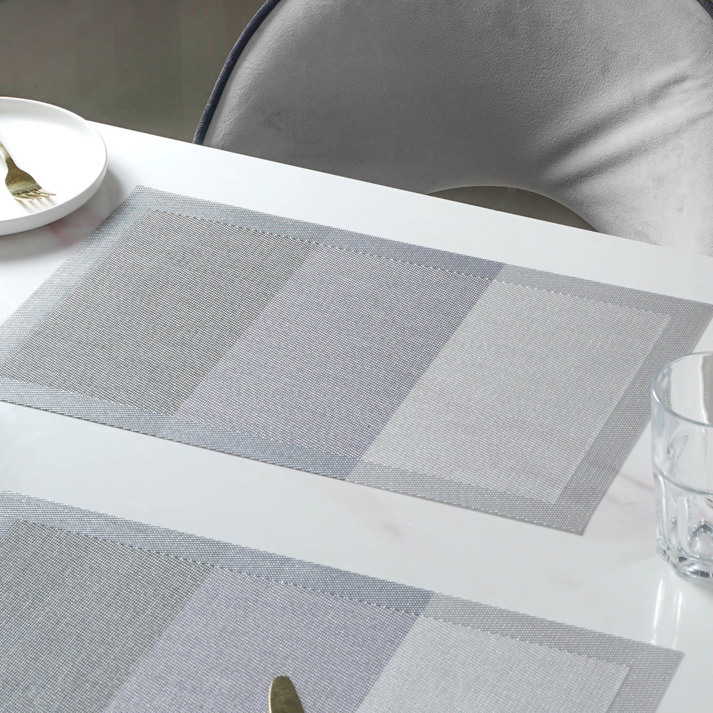 Grey Table Mat Set of 6 Nestasia
