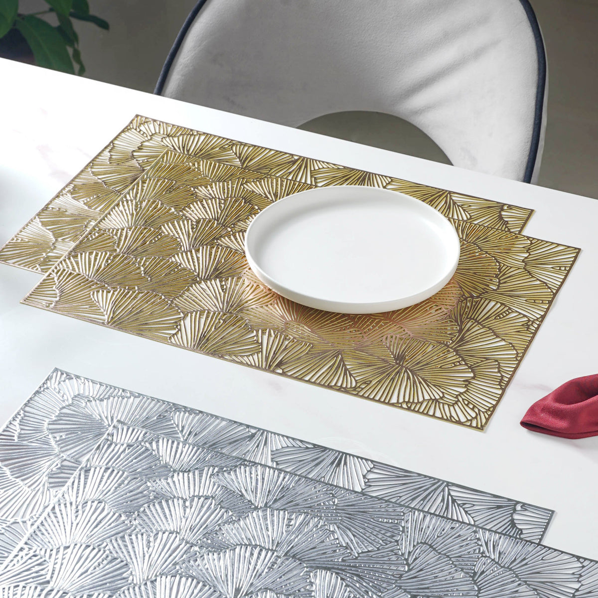 Large PVC Table Mat Set of 2 Nestasia