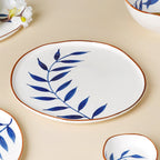 Palm Leaf 27 Piece Dinner Set For 6 Nestasia