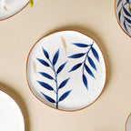 Palm Leaf 27 Piece Dinner Set For 6 Nestasia