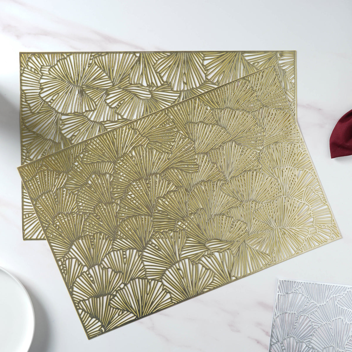 Large PVC Table Mat Set of 2 Nestasia