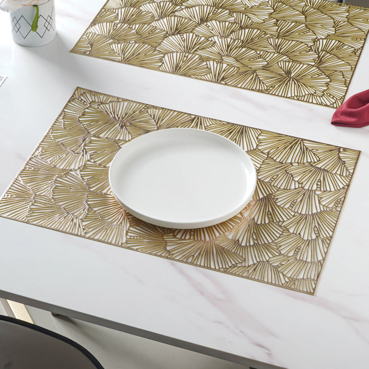 Large PVC Table Mat Set of 2 Nestasia