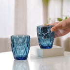 Blue Glassware Set of 4 Nestasia