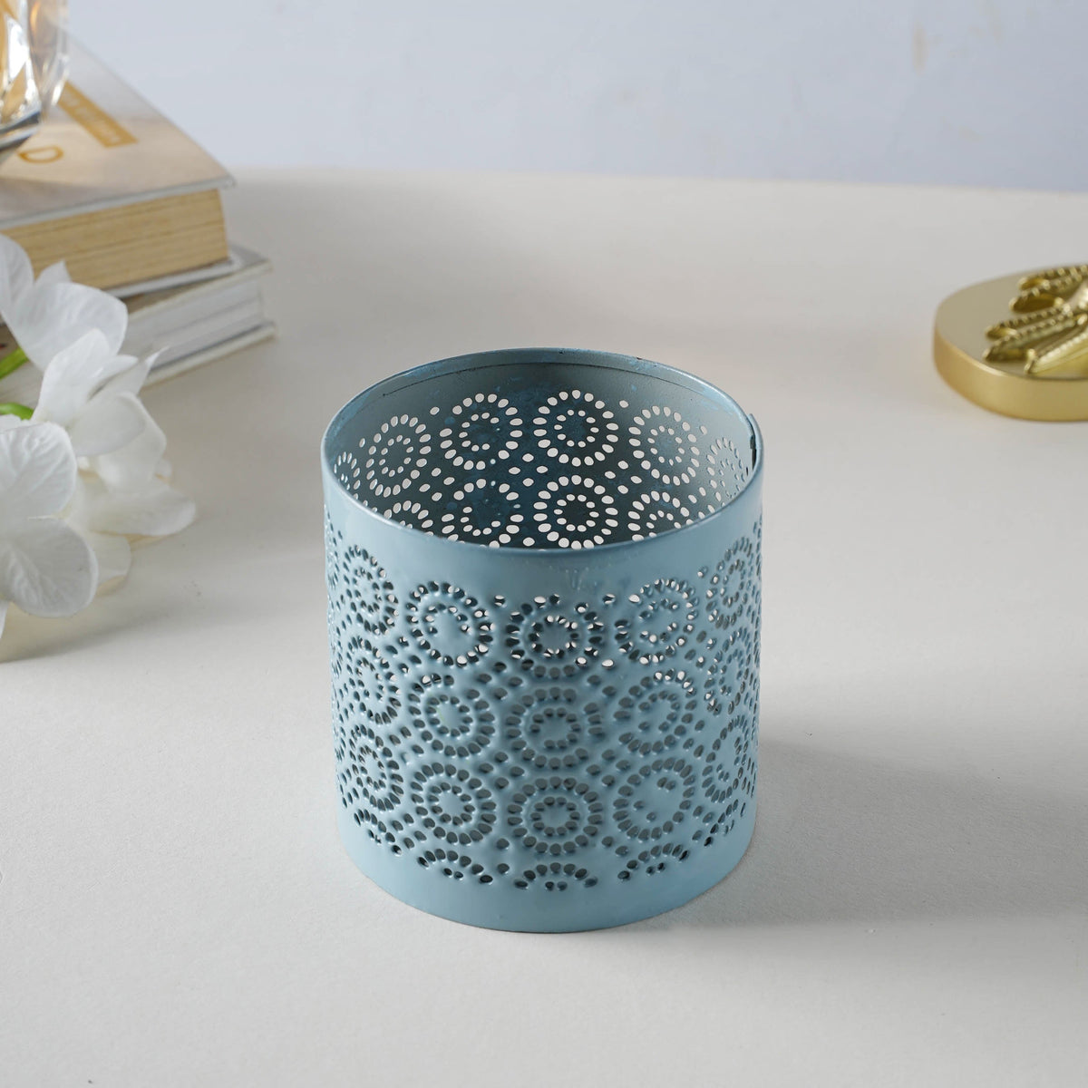 Festival Lantern Blue Nestasia