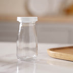 Small Glass Storage Container Set of 6 Nestasia