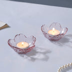 Sakura Styled Glass Dip Bowl Set of 2 Nestasia