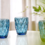 Blue Glassware Set of 4 Nestasia