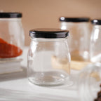 Glass Storage Container with Lid Set of 6 Nestasia