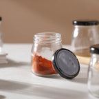 Glass Storage Container with Lid Set of 6 Nestasia