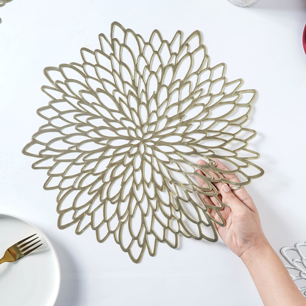 Round PVC Table Mat Set of 2 Nestasia