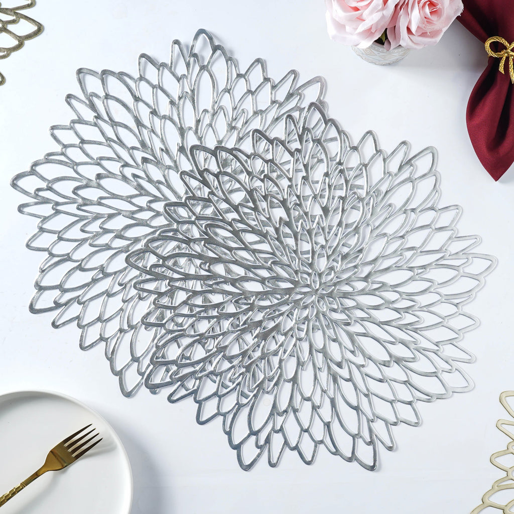 Round PVC Table Mat Set of 2 Nestasia