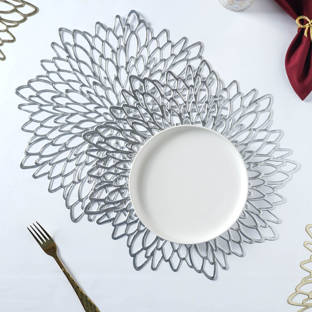Round PVC Table Mat Set of 2 Nestasia