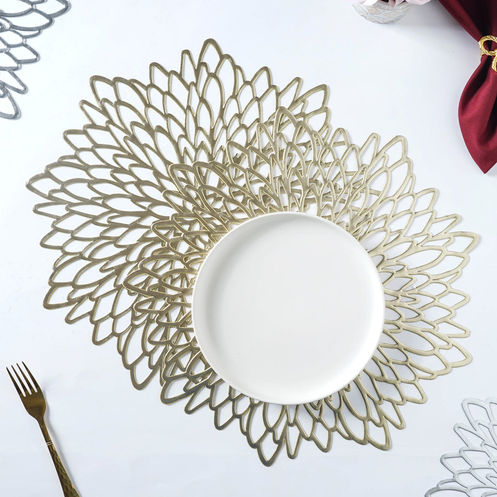 Round PVC Table Mat Set of 2 Nestasia