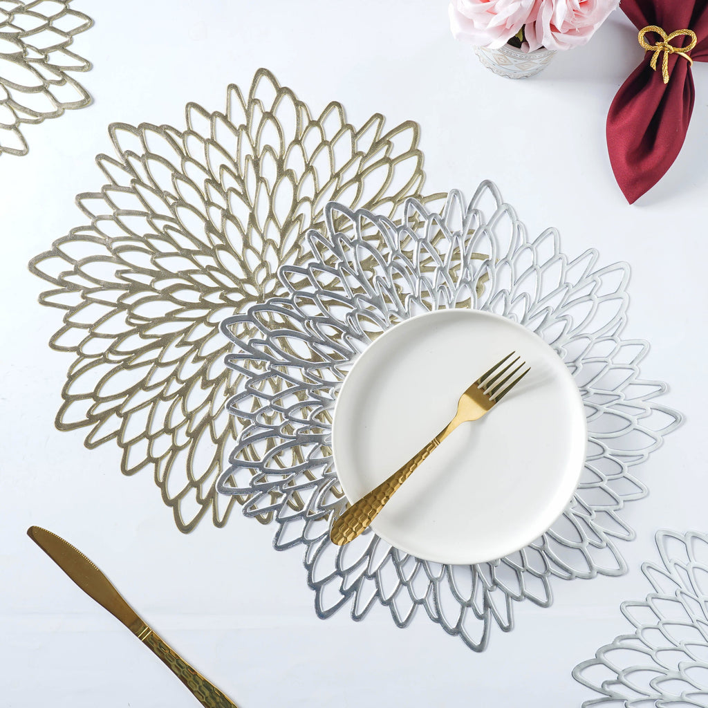 Round PVC Table Mat Set of 2 Nestasia