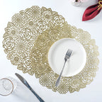 Rose Pattern Table Mat Set of 2 Nestasia