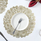 Rose Pattern Table Mat Set of 2 Nestasia