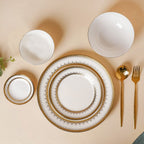 Aurelea Festive 27 Piece Dinner Set For 6 Nestasia