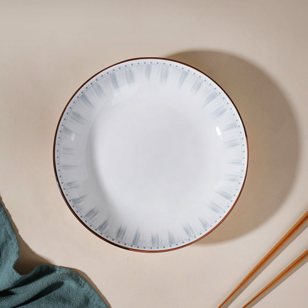 Dainty Patterned Pasta Dish 7 Inch Nestasia