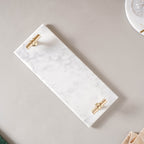 Marble Tray With Metal Handle Nestasia