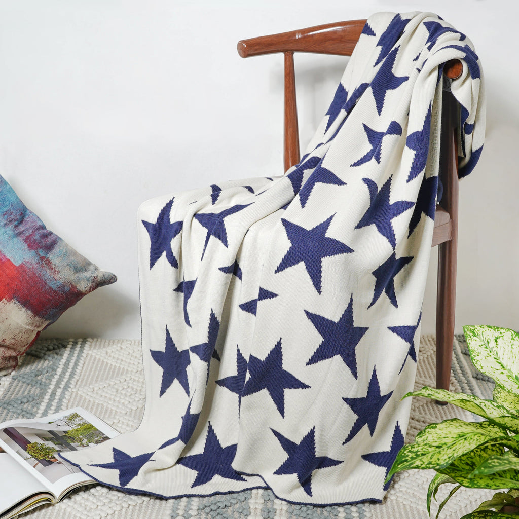 Blue Star Throw Nestasia