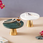 Marble Cake Stand 8 inch Nestasia
