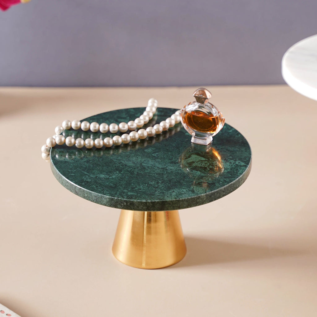Marble Cake Stand 8 inch Nestasia
