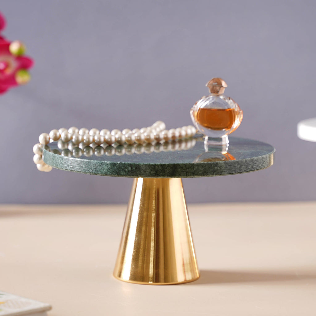Marble Cake Stand 8 inch Nestasia