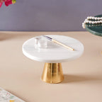 Marble Cake Stand 8 inch Nestasia
