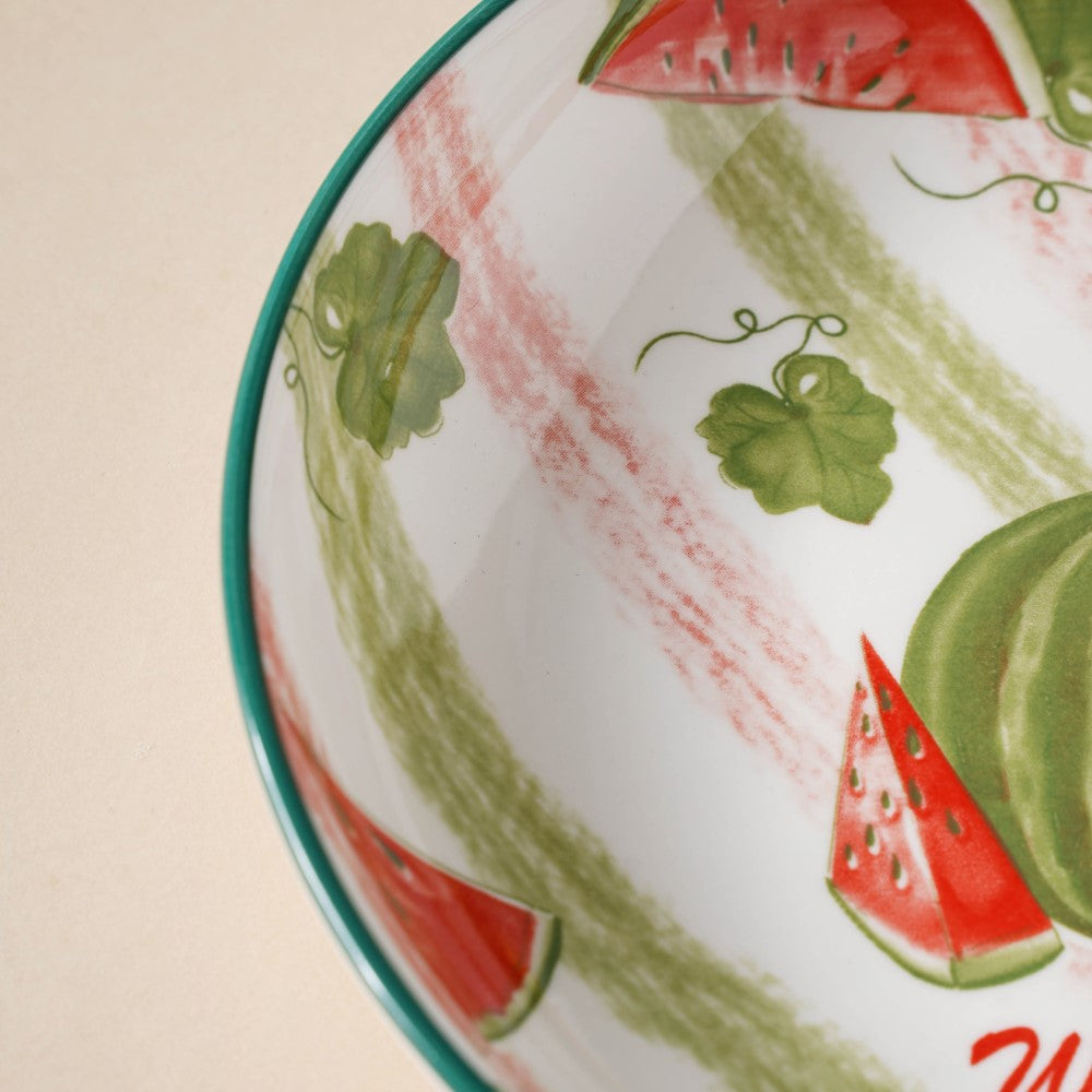 Watermelon Fruit Salad Plate 7.5 inch Nestasia