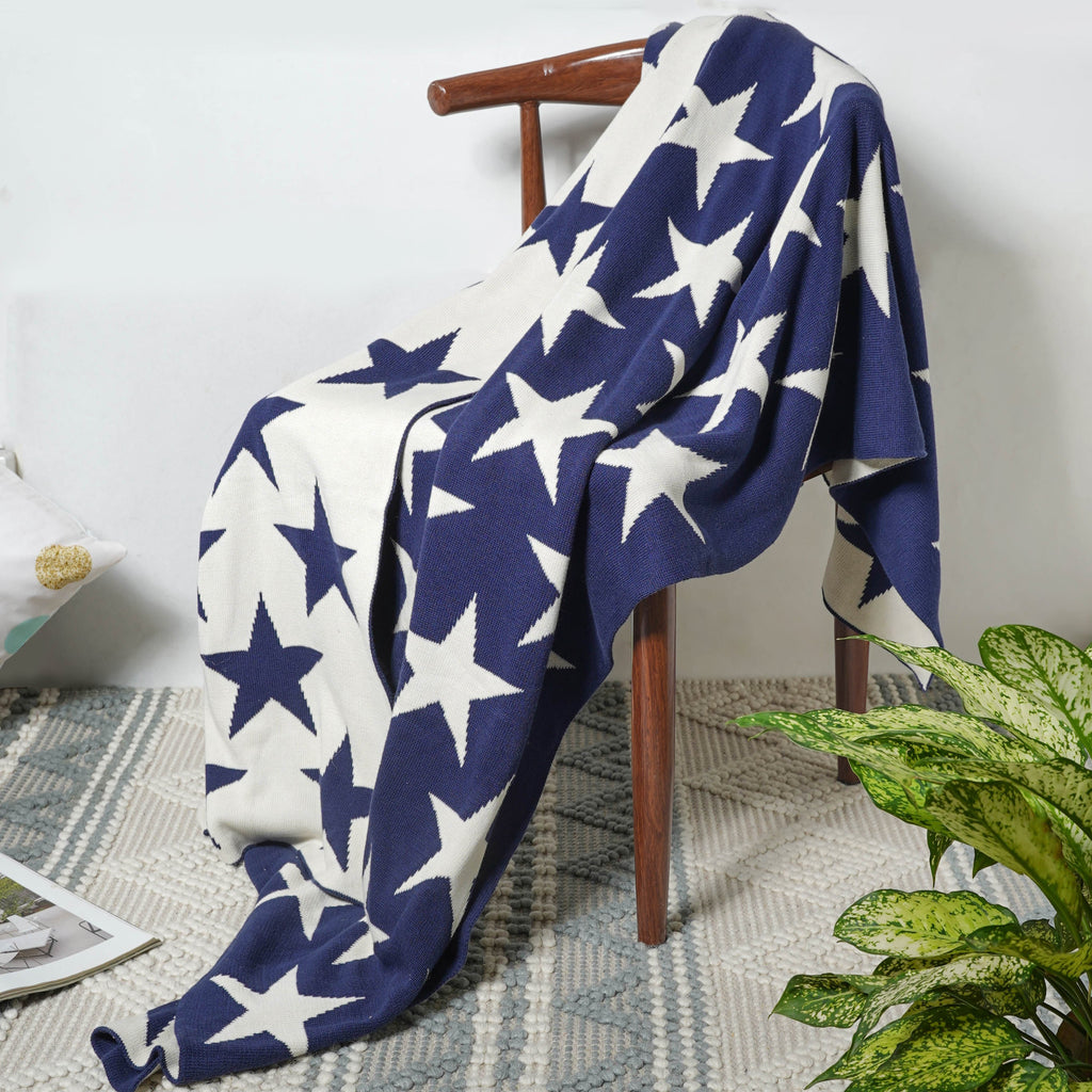 Blue Star Throw Nestasia