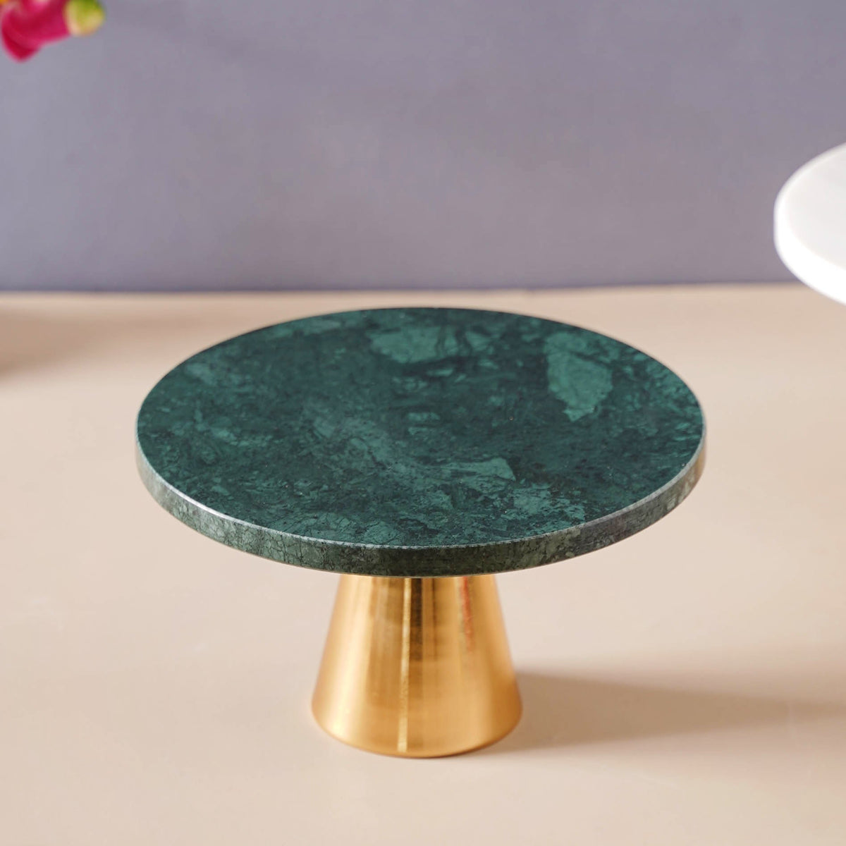 Marble Cake Stand 8 inch Nestasia