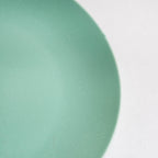 Cloris Matte Green Snack Plate 8 Inch Nestasia