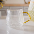 Classic Glass Tea Set of 5 Nestasia