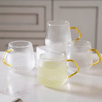 Classic Glass Tea Set of 5 Nestasia