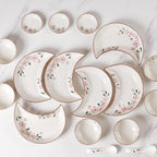 Sakura 21 Piece Snack Set For 6 Nestasia